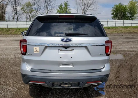 2018 Ford Explorer Xlt z USA, uszkodzony, nr VIN 1FM5K8D86JGC91753